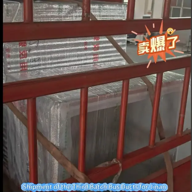 Derde batch Busway-producten succesvol geleverd aan Jinan Project, waardoor continue levering van efficiënte stroomdistributieoplossingen wordt gegarandeerd