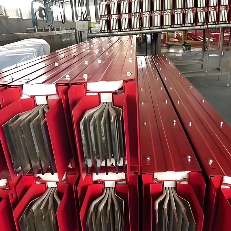 Brandwerende afgesloten busbaan